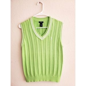 IZOD | 100% Cotton Golf Sweater Tank Top